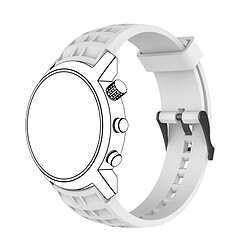 Wewoo SUUNTO Terra - Bracelet de remplacement en silicone - Blanc Bracelet de montre - Silicone souple - Ajustable - Plusieurs tailles et couleurs disponibles