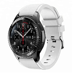 Cadorabo Bracelet TPU pour Samsung Galaxy Watch 42mm - Blanc