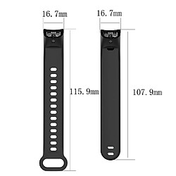Wewoo Bracelet pour Huawei Honor Band 3 pas cher