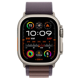 Boucle Alpine Apple Watch 49mm - Indigo