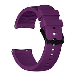 Wewoo Bracelet texture Crazy Horse - Amazfit Bip Lite - Violet