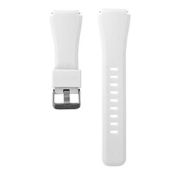 Cadorabo Bracelet TPU pour Samsung Galaxy Watch 42mm - Blanc pas cher