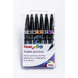 Carlotta Pentel SESF30C Brush Sign Pen Artist