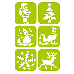 Graine Créative Pochoirs de Fenêtre Spécial Noël