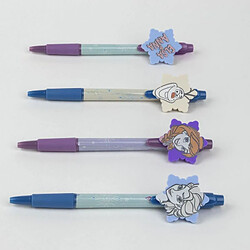DISNEY Stylos à bille Reine des neiges - Pack x4