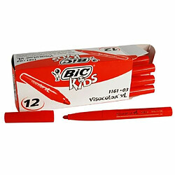 Avis BIC Kids VisaColor 12 Feutres Rouge