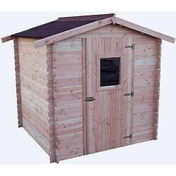 Abri de jardin 4.28m² bois naturel - DU2020.02N - Dublin - HABRITA