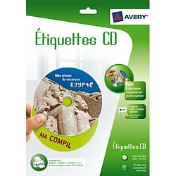 Avis Avery Étiquettes CD J8676-12