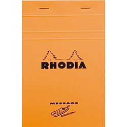 Rhodia Bloc Orange 80 feuilles