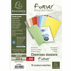 Avis EXACOMPTA Sous-dossier A4 100 Unités