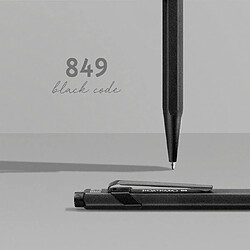 Avis Caran d'Ache Stylo Bille 849 Black Code