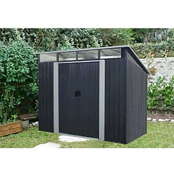 Abri jardin acier 1,93×2,38×2,03m - 4,61m²