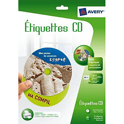 Avery Étiquettes CD J8676-12