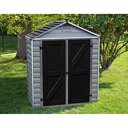 Abris de jardin 1.55m² gris - 704257 - Skylight - PALRAM