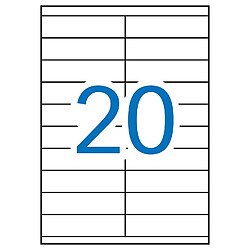 Apli Étiquettes 105 x 29 mm