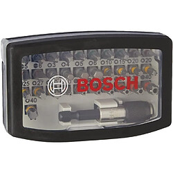 Bosch Embouts de vissage métal - 32 pièces