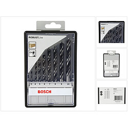 Bosch Coffret mèches bois hélicoïdales - 8 pièces