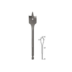 Bosch Foret à bois plat - 25 mm