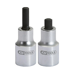 Ks tools Embouts de vissage hexagonaux - Lot de 2