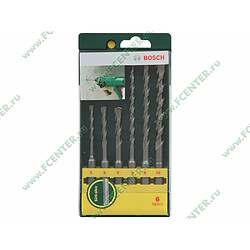 Bosch coffret forets béton SDS-plus - 6 pièces