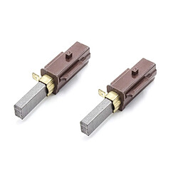 Vhbw Brosses carbone moteur aspirateur - Lot de 2