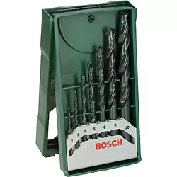 BOSCH 2607019673 Jeu de mèches à métaux Mini-X-Line 7 pièces