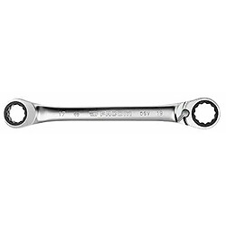 Facom 65.12X13 Clé Cliquet Oeil 15D 12X13 mm