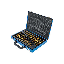 Bgs Jeu de forets métal TiN - 170 pièces