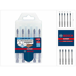 Bosch Coffret forets carrelage HEX9 - 5 pièces