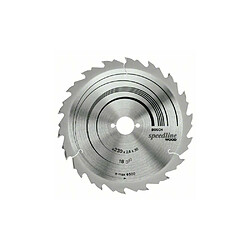 Bosch Lame de scie circulaire bois - 230 mm Lame de scie circulaire pour bois - coupe rapide - pour scies circulaires