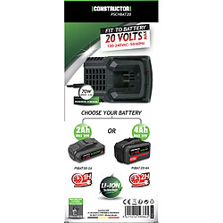 Avis Chargeur rapide Constructor - 20V max