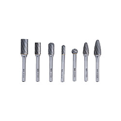 Bgs Coffret fraises HSS pour perceuse - 7 pièces