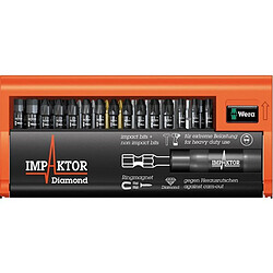 Wera assortiment d'embouts Bit-Check Impaktor - 32 pièces