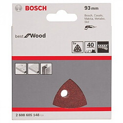 Bosch Feuilles abrasives Delta 93 mm