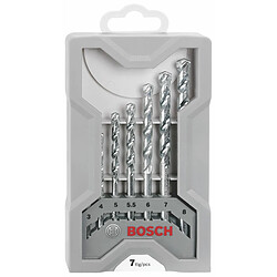 Bosch Set forets multi-matériaux - 7 pièces