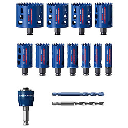Bosch coffret scies trépan Expert Tough - 11 pièces