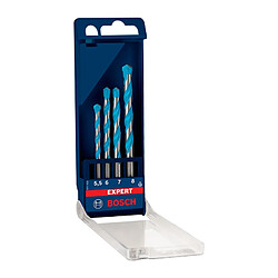 Bosch Coffret forets multi-matériaux - 4 pièces