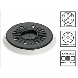 Festool plateau ponçage 150 mm - Bleu