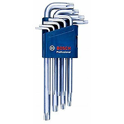 Bosch Jeu de clés Allen Torx - 9 pièces