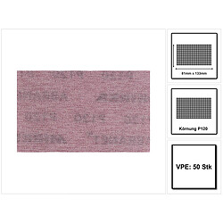 Mirka Bandes abrasives Abranet - 50 pièces