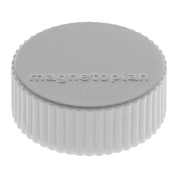 Magnetoplan Aimant D34 mm - Gris (x10)