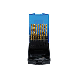 Bgs Coffret forets hélicoïdaux titane - 19 pièces