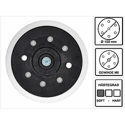 Makita Disque de ponçage souple 150 mm - M8
