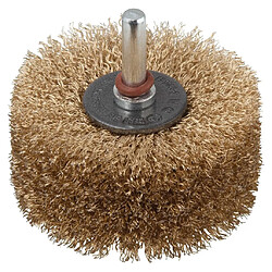 Brosse Wolfcraft - Bois 80 mm Jaune