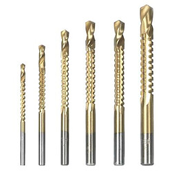 Ribimex Lot de forets multi-matériaux - 6 pièces