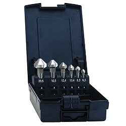 Exact Fraises de perçage DIN 335 C - 6 pièces