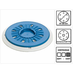 Festool Plateau de ponçage FastFix Ø150 mm dur