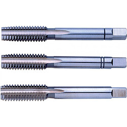Exact Taraud HSS M3 pour perceuse - Lot de 3