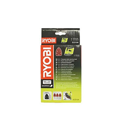 Ryobi patins abrasifs auto-agrippants - lot de 10