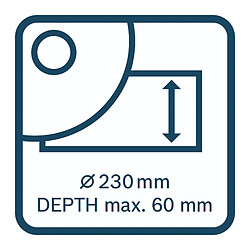 Bosch Absaughaube GDE 230 FC-S